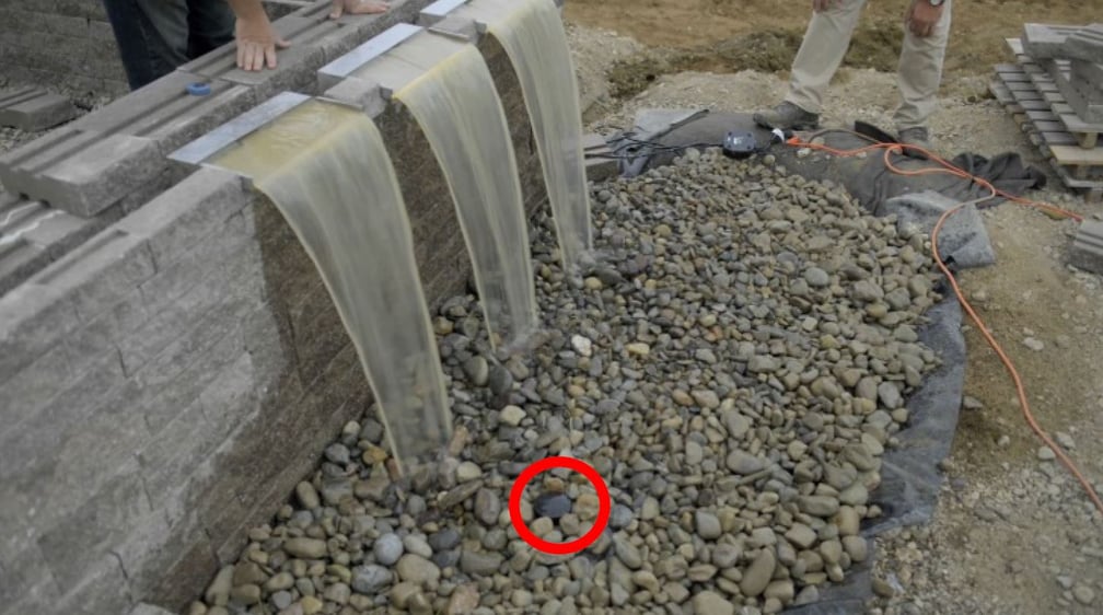 How to Integrate Waterfall Spillways from Aquascape in a Retaining Wall